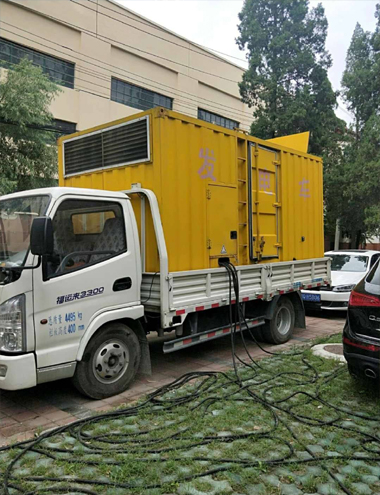 邵武发电车出租-柴油发电机组排烟系统设计要求及其考虑因素